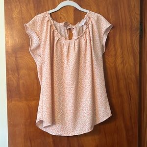 LC Lauren Conrad Floral Blouse
